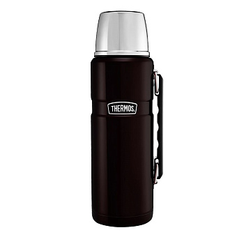 Термос THERMOS SK2020 BK (Matte Black) King, 2л/36h, стальная колба